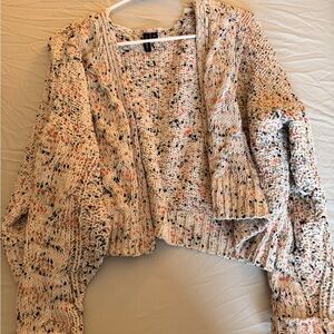 moon & madison Speckled Knit Cardigan
